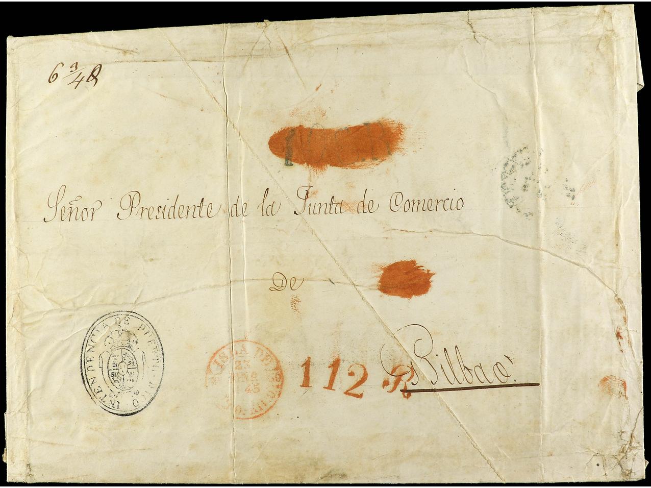 Lot 1077 - Puerto Rico  -  Soler Y Llach Stamps and Covers of the World - Day 1