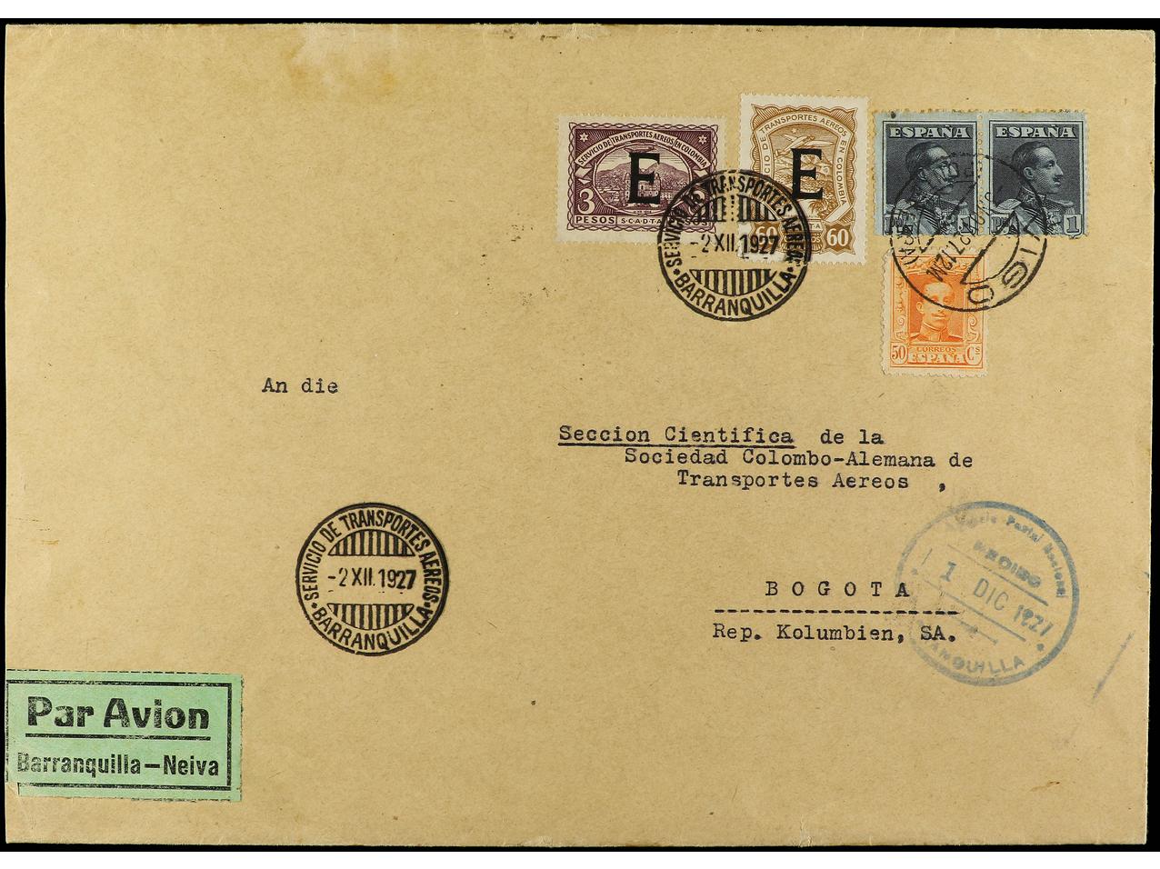 Lot 130 - Colombia - Soler Y Llach Stamps and Covers of the World - Day 1 Lot 130 - Colombia - Soler Y Llach Stamps and Covers of the World - Day 1