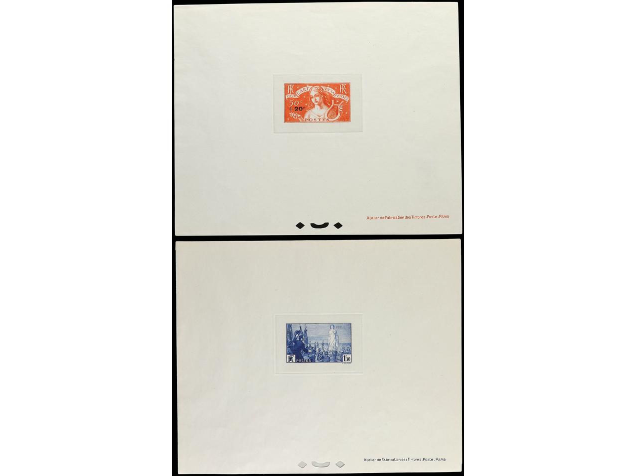 Lot 604 - france and area proofs - Soler Y Llach Stamps and Postal History of Spain, featuring China, Colombia – Prephilatelic Spanish period –, British Colonies, Japan, Portugal and Switzerland Lot 604 - france and area proofs - Soler Y Llach Stamps and Postal History of Spain, featuring China, Colombia – Prephilatelic Spanish period –, British Colonies, Japan, Portugal and Switzerland