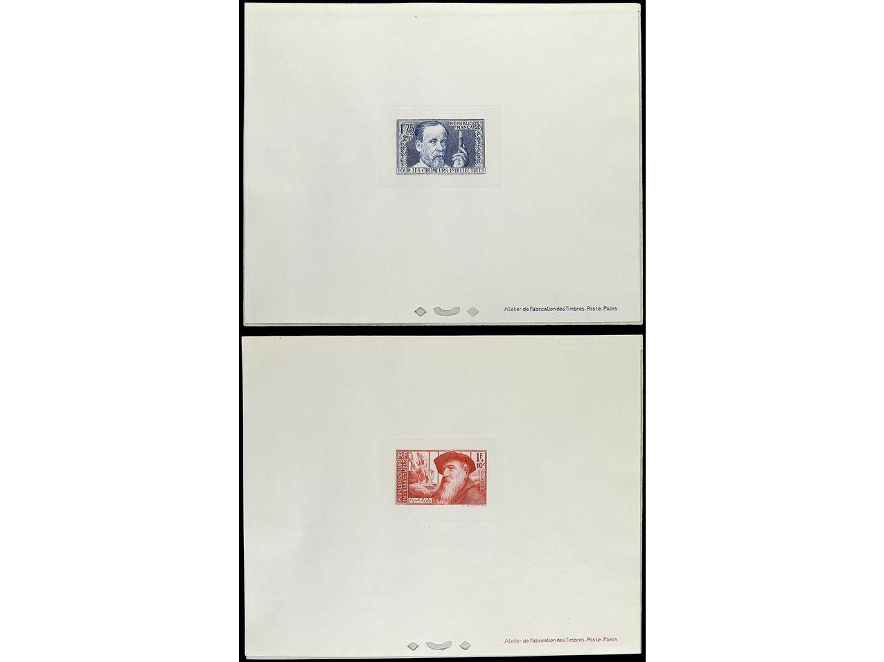 Lot 612 - france and area proofs - Soler Y Llach Stamps and Postal History of Spain, featuring China, Colombia – Prephilatelic Spanish period –, British Colonies, Japan, Portugal and Switzerland Lot 612 - france and area proofs - Soler Y Llach Stamps and Postal History of Spain, featuring China, Colombia – Prephilatelic Spanish period –, British Colonies, Japan, Portugal and Switzerland