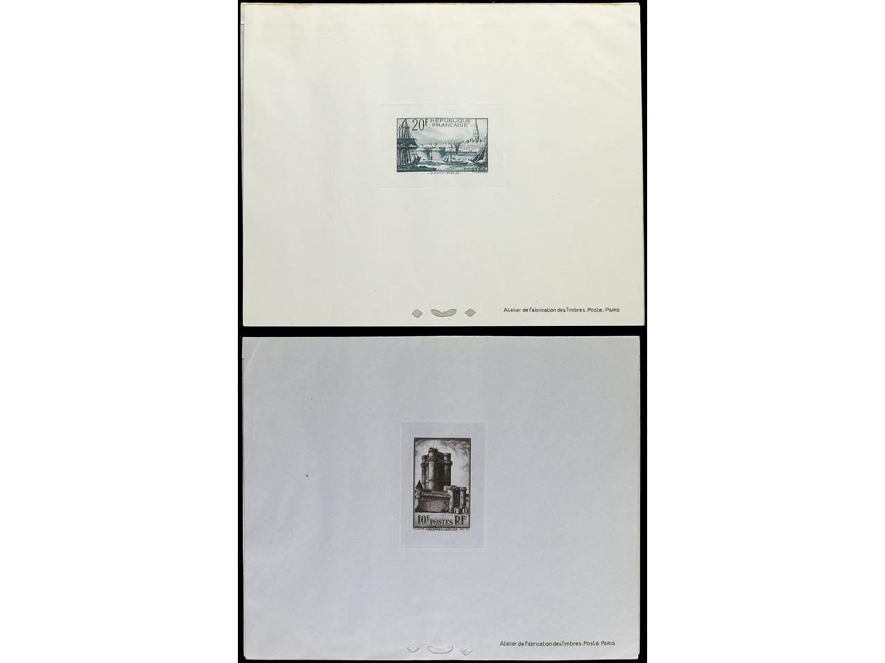 Lot 613 - france and area proofs - Soler Y Llach Stamps and Postal History of Spain, featuring China, Colombia – Prephilatelic Spanish period –, British Colonies, Japan, Portugal and Switzerland Lot 613 - france and area proofs - Soler Y Llach Stamps and Postal History of Spain, featuring China, Colombia – Prephilatelic Spanish period –, British Colonies, Japan, Portugal and Switzerland