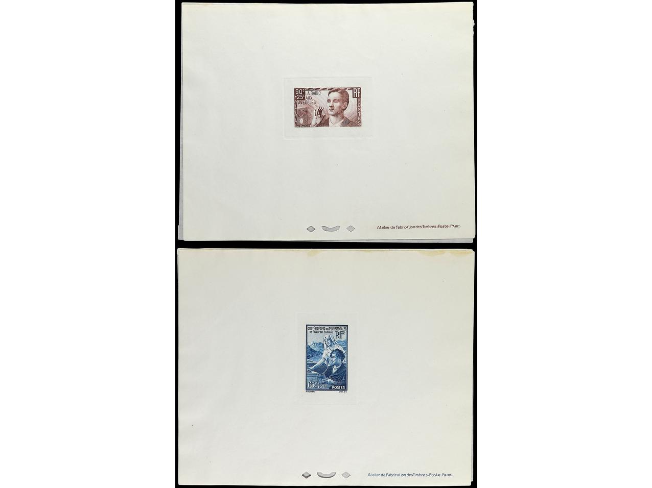 Lot 614 - france and area proofs - Soler Y Llach Stamps and Postal History of Spain, featuring China, Colombia – Prephilatelic Spanish period –, British Colonies, Japan, Portugal and Switzerland Lot 614 - france and area proofs - Soler Y Llach Stamps and Postal History of Spain, featuring China, Colombia – Prephilatelic Spanish period –, British Colonies, Japan, Portugal and Switzerland