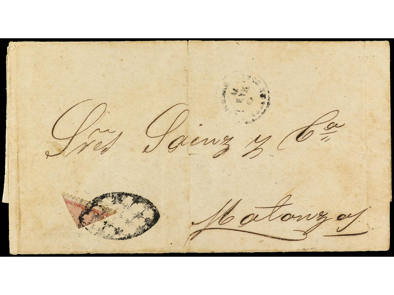 Lot 422 - Cuba Cuba -  Soler Y Llach Stamps and Postal History of Spain, featuring China, Colombia – Prephilatelic Spanish period –, British Colonies, Japan, Portugal and Switzerland