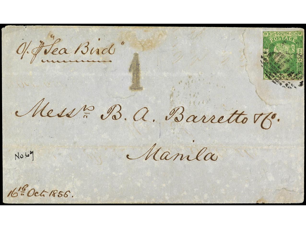 Lot 2085 - Forwarding Agents and Postal Rates  -  Soler Y Llach B.P.O. Abroad, Philippines Postal Rates and 1880-1899 period and Philippines, Cuba and Puerto Rico Postal Stationery