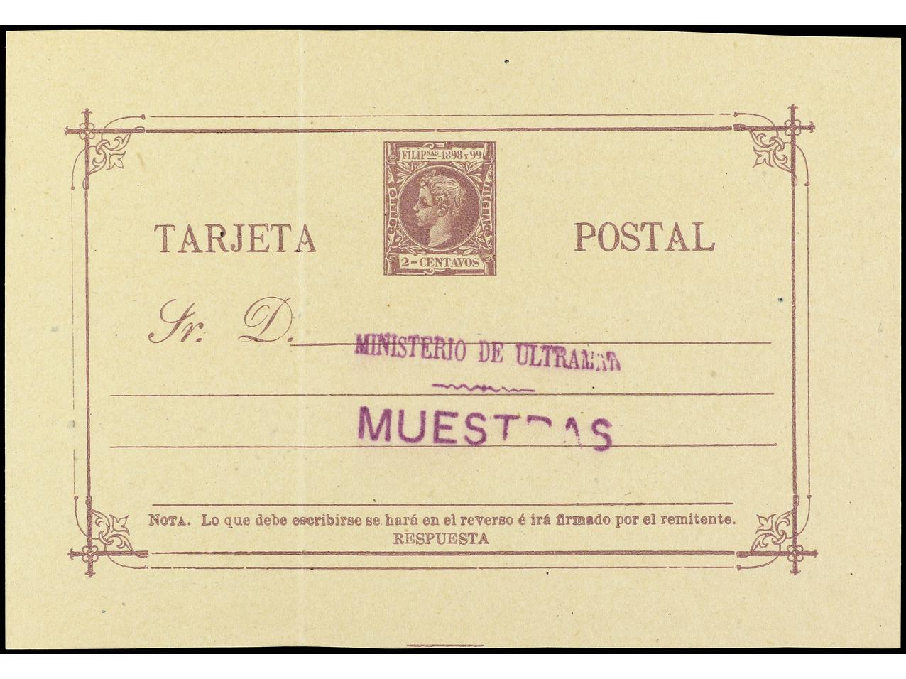 Lot 2297 - Philippines. Postal Stationery - Soler Y Llach B.P.O. Abroad, Philippines Postal Rates and 1880-1899 period and Philippines, Cuba and Puerto Rico Postal Stationery Lot 2297 - Philippines. Postal Stationery - Soler Y Llach B.P.O. Abroad, Philippines Postal Rates and 1880-1899 period and Philippines, Cuba and Puerto Rico Postal Stationery