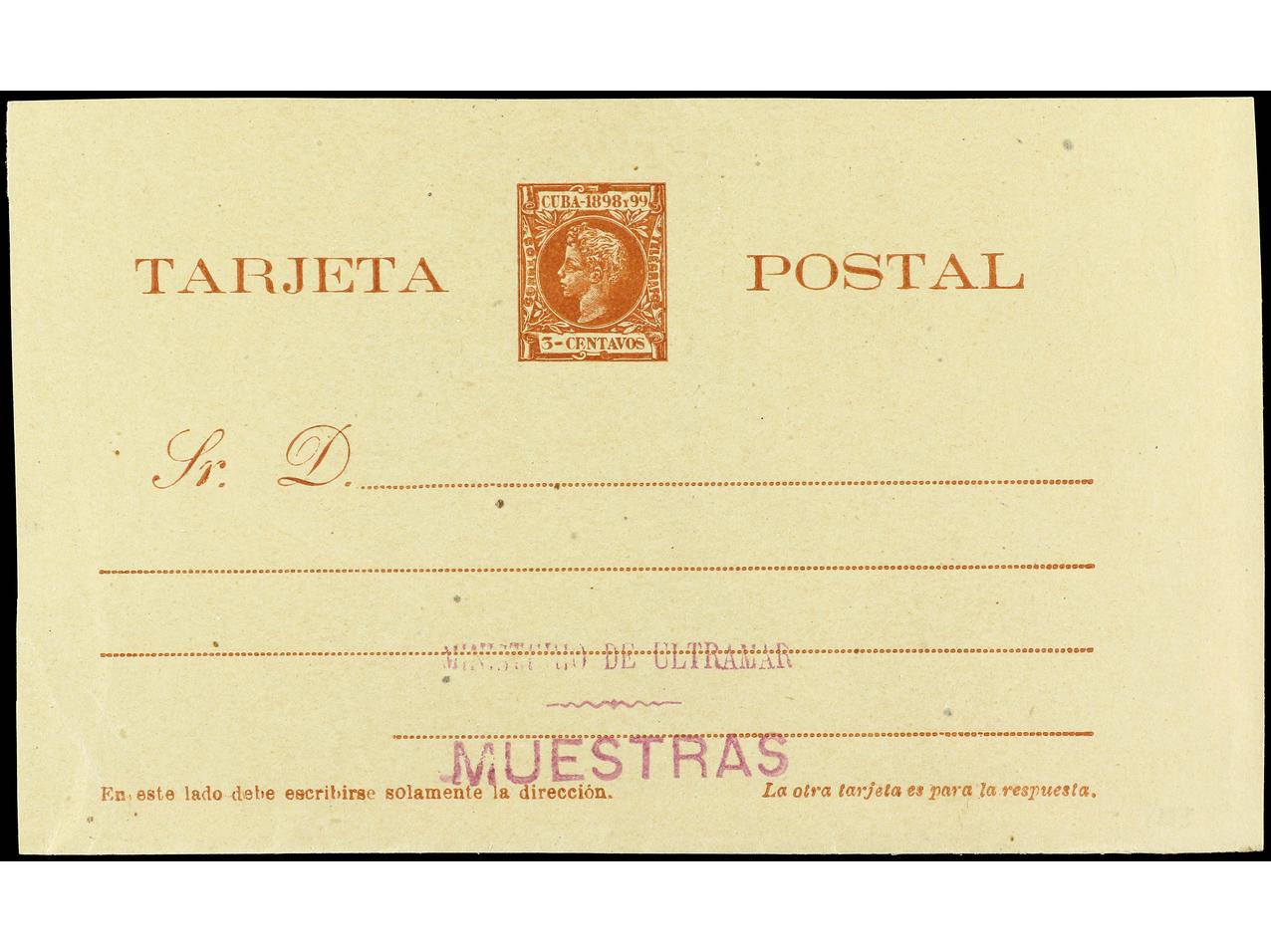 Lot 2344 - Puerto Rico. Postal Stationery - Soler Y Llach B.P.O. Abroad, Philippines Postal Rates and 1880-1899 period and Philippines, Cuba and Puerto Rico Postal Stationery Lot 2344 - Puerto Rico. Postal Stationery - Soler Y Llach B.P.O. Abroad, Philippines Postal Rates and 1880-1899 period and Philippines, Cuba and Puerto Rico Postal Stationery