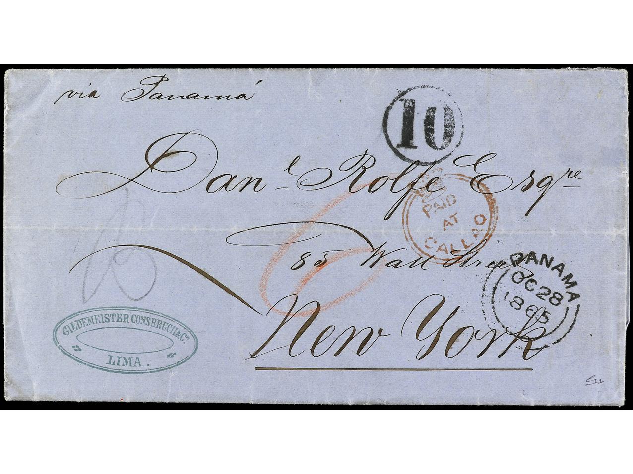 Lot 2015 - british post offices abroad  -  Soler Y Llach B.P.O. Abroad, Philippines Postal Rates and 1880-1899 period and Philippines, Cuba and Puerto Rico Postal Stationery