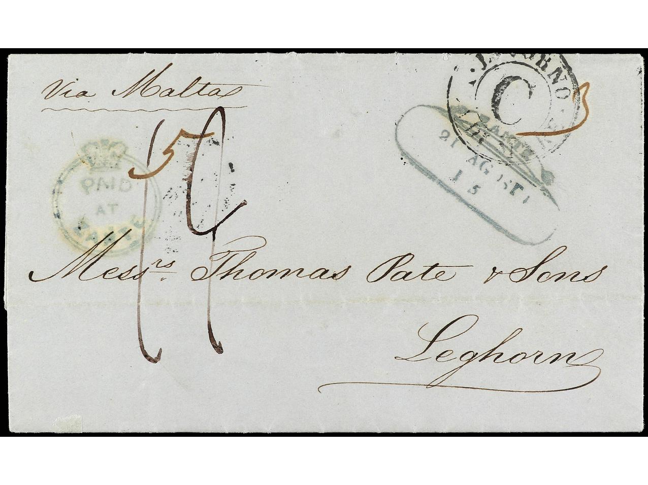 Lot 2082 - british post offices abroad  -  Soler Y Llach B.P.O. Abroad, Philippines Postal Rates and 1880-1899 period and Philippines, Cuba and Puerto Rico Postal Stationery