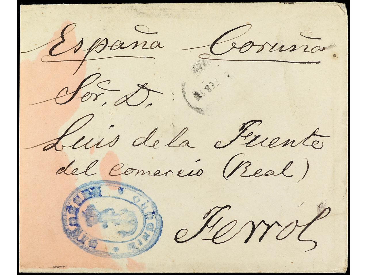 Lot 2233 - Philippines 1880-1899. Alfonso XII - Alfonso XIII - Soler Y Llach B.P.O. Abroad, Philippines Postal Rates and 1880-1899 period and Philippines, Cuba and Puerto Rico Postal Stationery Lot 2233 - Philippines 1880-1899. Alfonso XII - Alfonso XIII - Soler Y Llach B.P.O. Abroad, Philippines Postal Rates and 1880-1899 period and Philippines, Cuba and Puerto Rico Postal Stationery