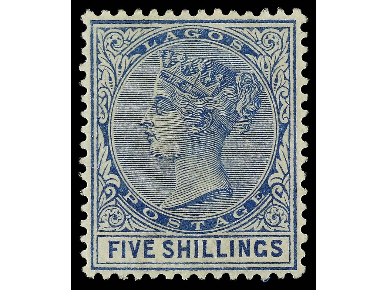 Lot 1572 - Commonwealth and British Empire Stamps in Africa lagos -  Soler Y Llach British Empire Stamps in Africa Collection - Day 2