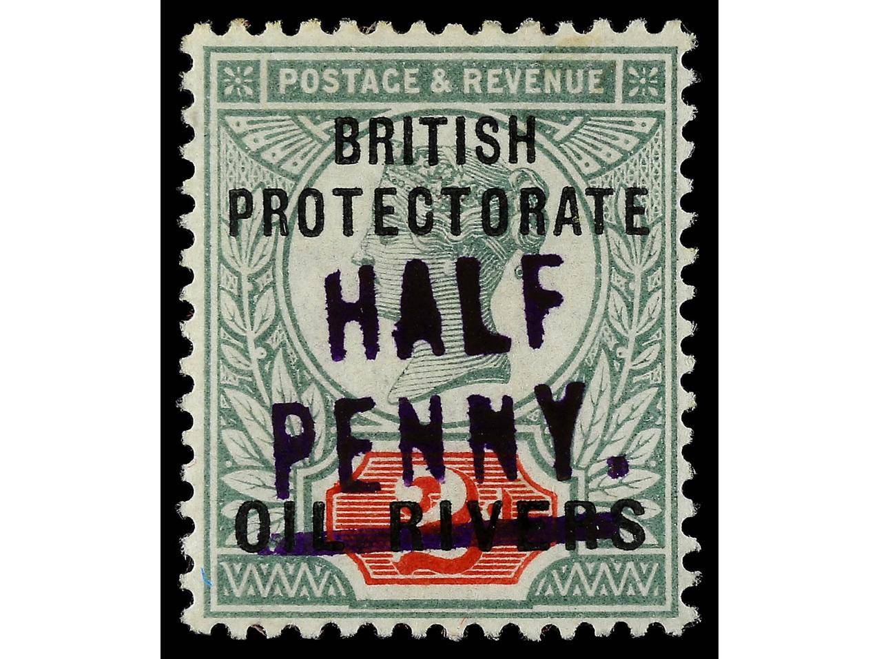 Lot 1602 - Commonwealth and British Empire Stamps in Africa niger coast -  Soler Y Llach British Empire Stamps in Africa Collection - Day 2