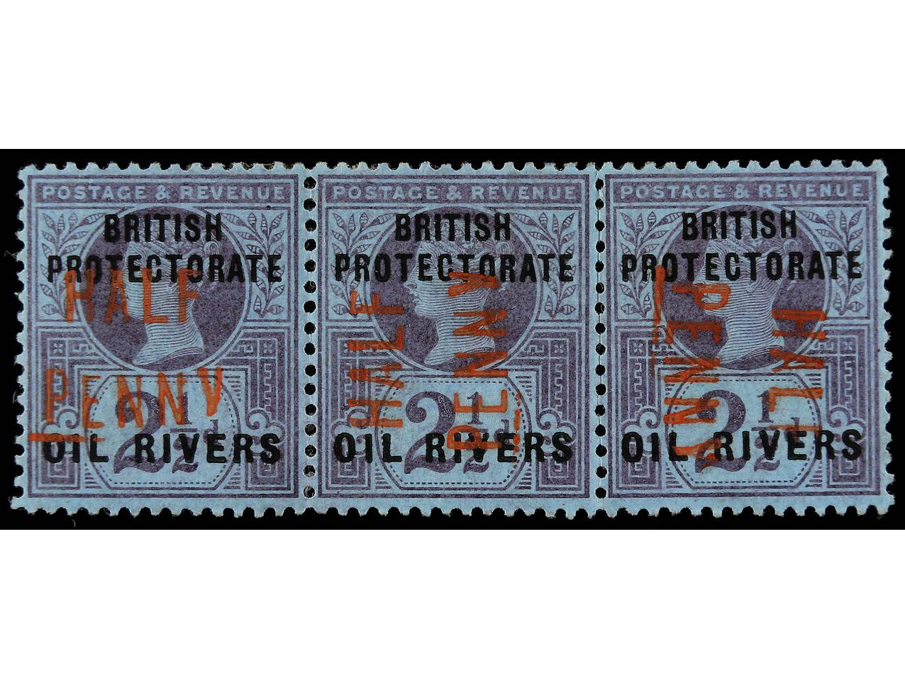 Lot 1609 - Commonwealth and British Empire Stamps in Africa niger coast -  Soler Y Llach British Empire Stamps in Africa Collection - Day 2