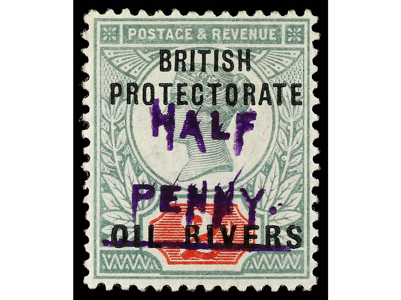 Lot 1615 - Commonwealth and British Empire Stamps in Africa niger coast -  Soler Y Llach British Empire Stamps in Africa Collection - Day 2