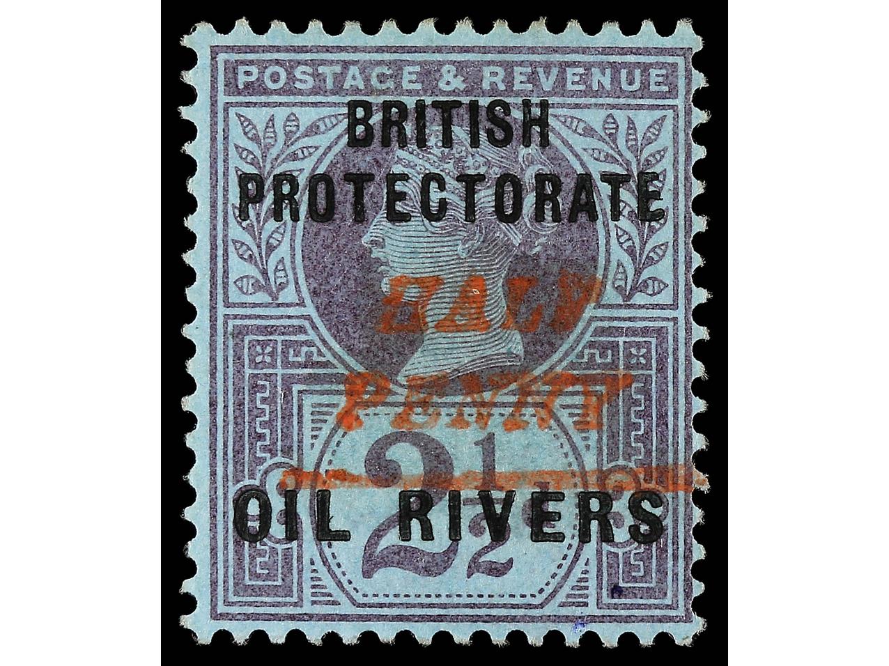 Lot 1623 - Commonwealth and British Empire Stamps in Africa niger coast -  Soler Y Llach British Empire Stamps in Africa Collection - Day 2