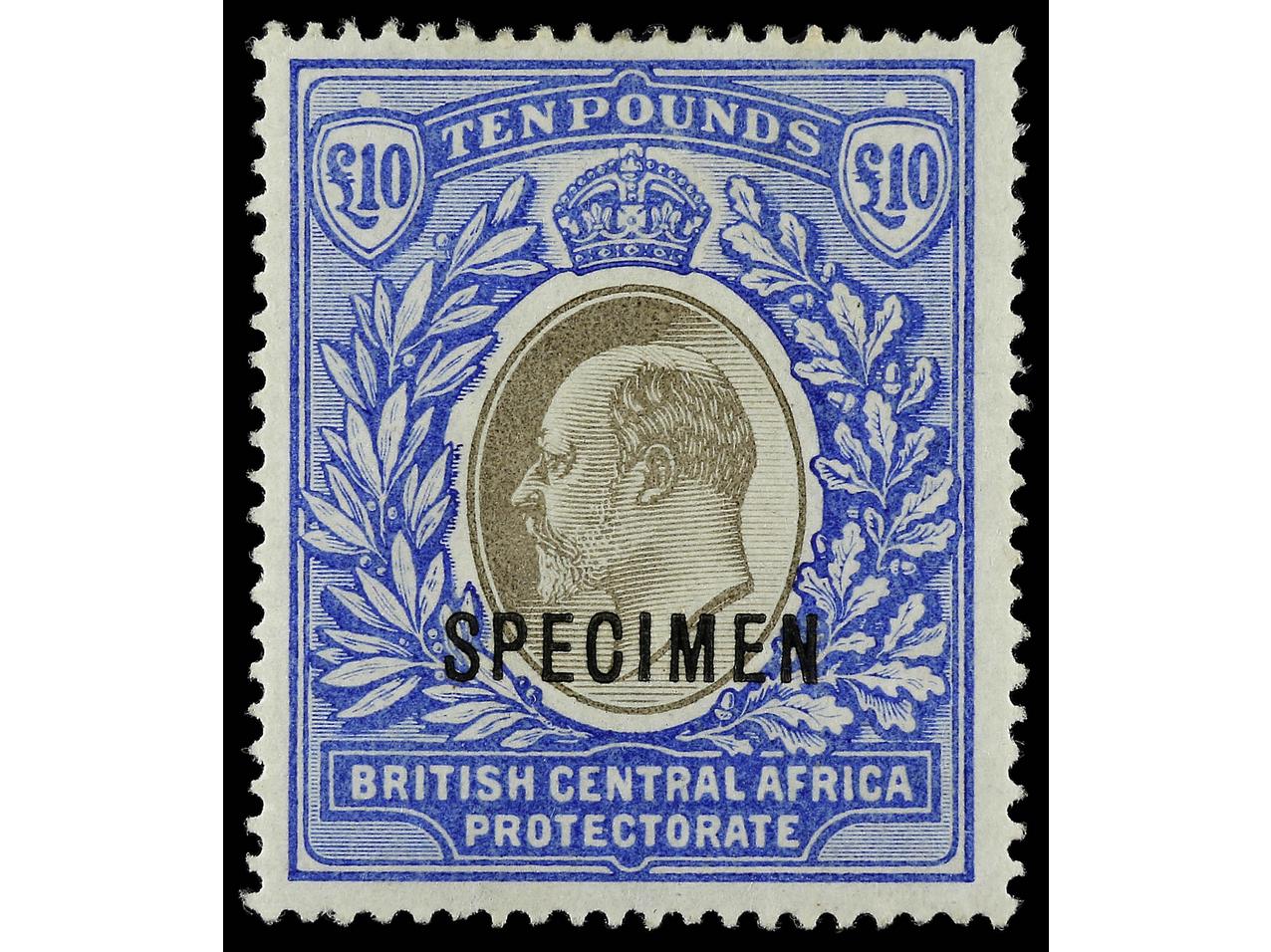 Lot 1655 - Commonwealth and British Empire Stamps in Africa nyasaland -  Soler Y Llach British Empire Stamps in Africa Collection - Day 2