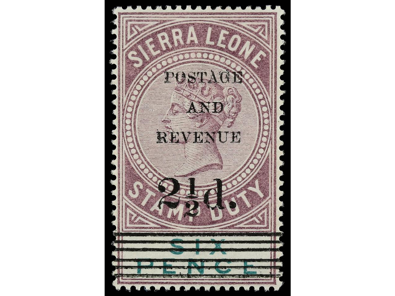 Lot 1726 - Commonwealth and British Empire Stamps in Africa sierra leone - Soler Y Llach British Empire Stamps in Africa Collection - Day 2 Lot 1726 - Commonwealth and British Empire Stamps in Africa sierra leone - Soler Y Llach British Empire Stamps in Africa Collection - Day 2