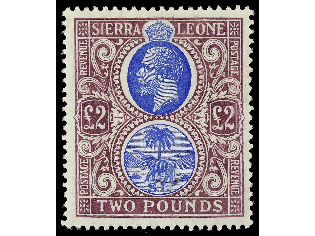 Lot 1731 - Commonwealth and British Empire Stamps in Africa sierra leone - Soler Y Llach British Empire Stamps in Africa Collection - Day 2 Lot 1731 - Commonwealth and British Empire Stamps in Africa sierra leone - Soler Y Llach British Empire Stamps in Africa Collection - Day 2
