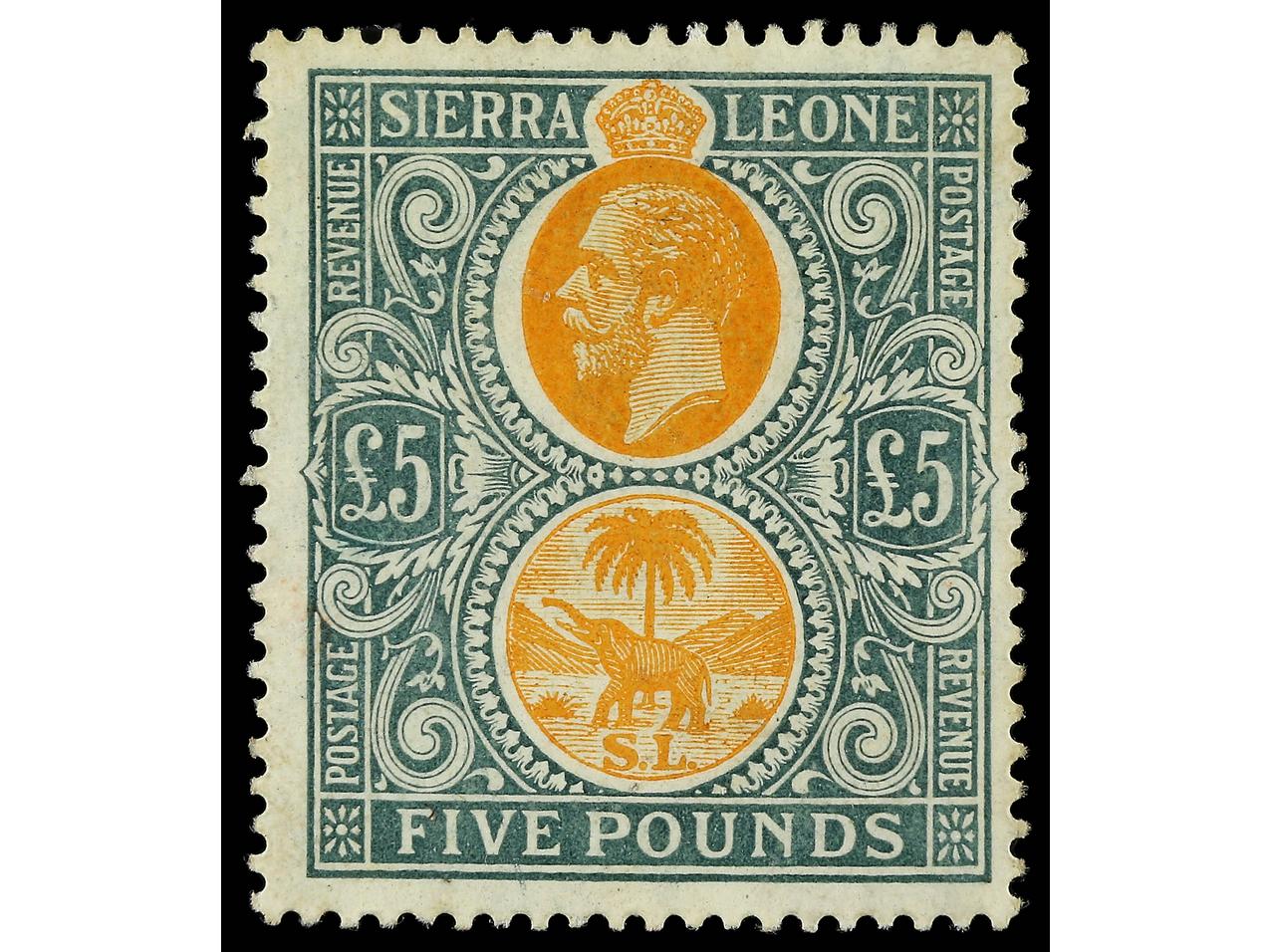 Lot 1732 - Commonwealth and British Empire Stamps in Africa sierra leone - Soler Y Llach British Empire Stamps in Africa Collection - Day 2 Lot 1732 - Commonwealth and British Empire Stamps in Africa sierra leone - Soler Y Llach British Empire Stamps in Africa Collection - Day 2