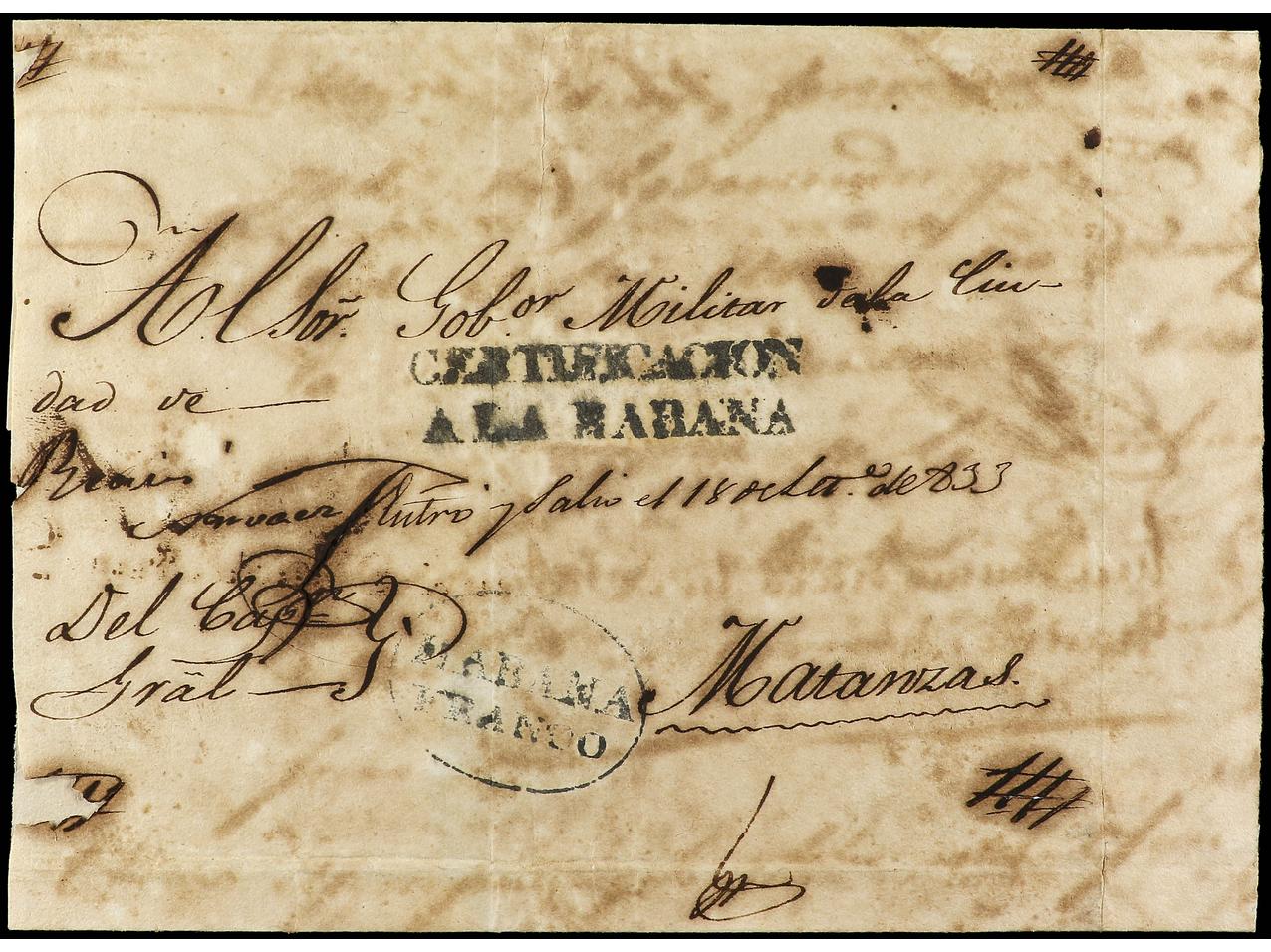 Lot 342 - Cuba Cuba -  Soler Y Llach Stamps and Postal History of Spain, featuring China, Colombia – Prephilatelic Spanish period –, British Colonies, Japan, Portugal and Switzerland