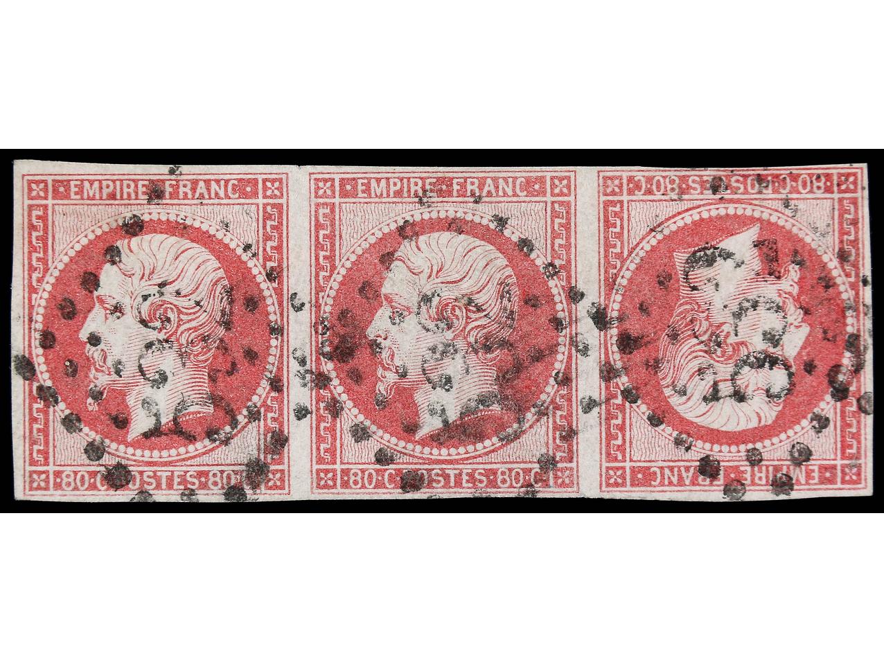 Lot 524 - france and area France -  Soler Y Llach Stamps and Postal History of Spain, featuring China, Colombia – Prephilatelic Spanish period –, British Colonies, Japan, Portugal and Switzerland