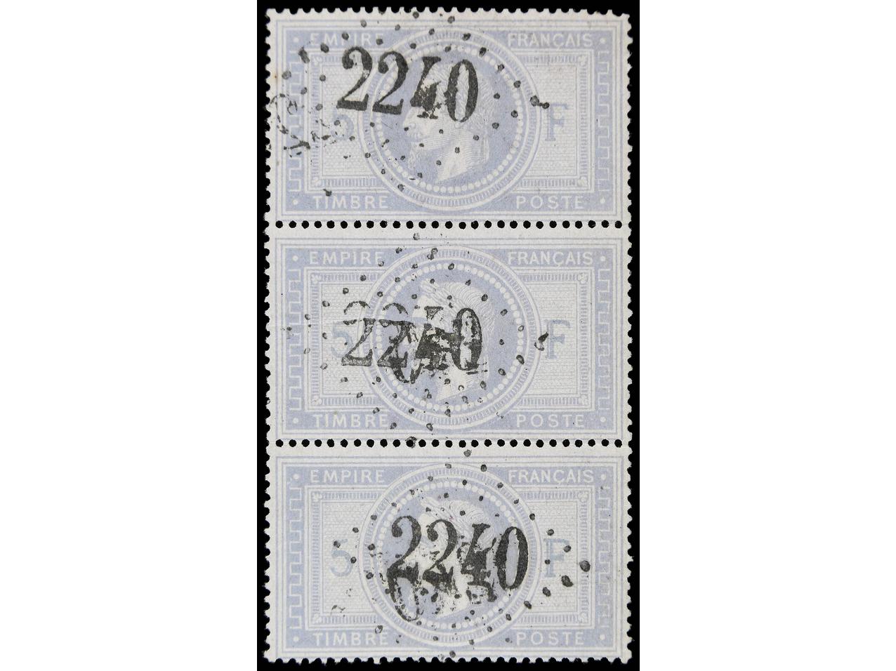 Lot 536 - france and area France -  Soler Y Llach Stamps and Postal History of Spain, featuring China, Colombia – Prephilatelic Spanish period –, British Colonies, Japan, Portugal and Switzerland