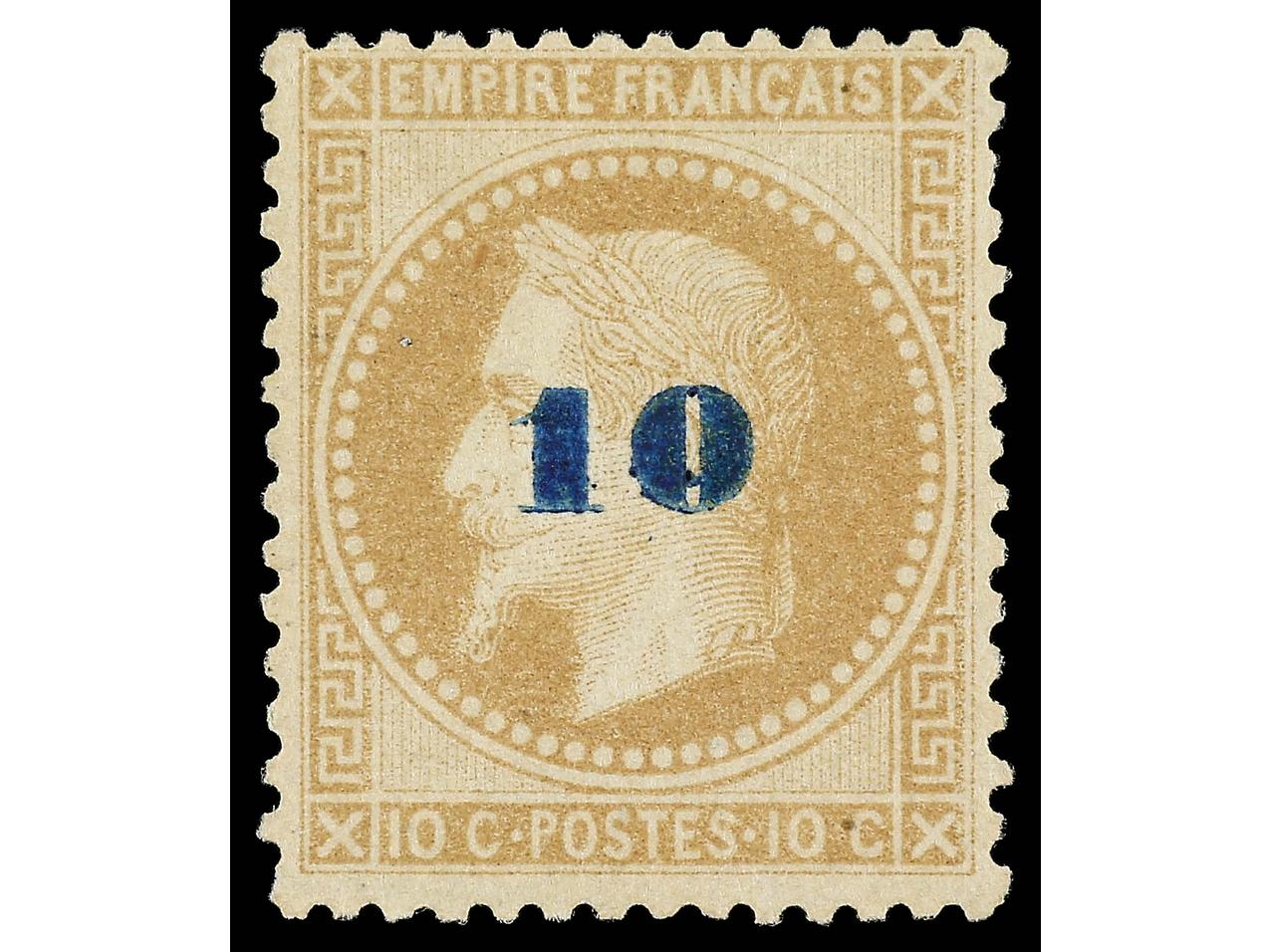 Lot 537 - france and area France -  Soler Y Llach Stamps and Postal History of Spain, featuring China, Colombia – Prephilatelic Spanish period –, British Colonies, Japan, Portugal and Switzerland