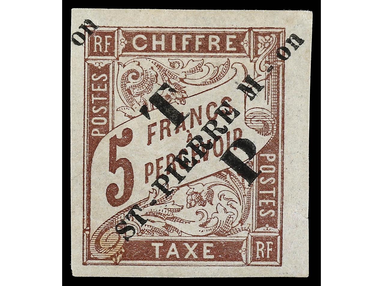 Lot 851 - french colonies Saint Pierre and Miquelon - Soler Y Llach Stamps and Postal History of Spain, featuring China, Colombia – Prephilatelic Spanish period –, British Colonies, Japan, Portugal and Switzerland Lot 851 - french colonies Saint Pierre and Miquelon - Soler Y Llach Stamps and Postal History of Spain, featuring China, Colombia – Prephilatelic Spanish period –, British Colonies, Japan, Portugal and Switzerland