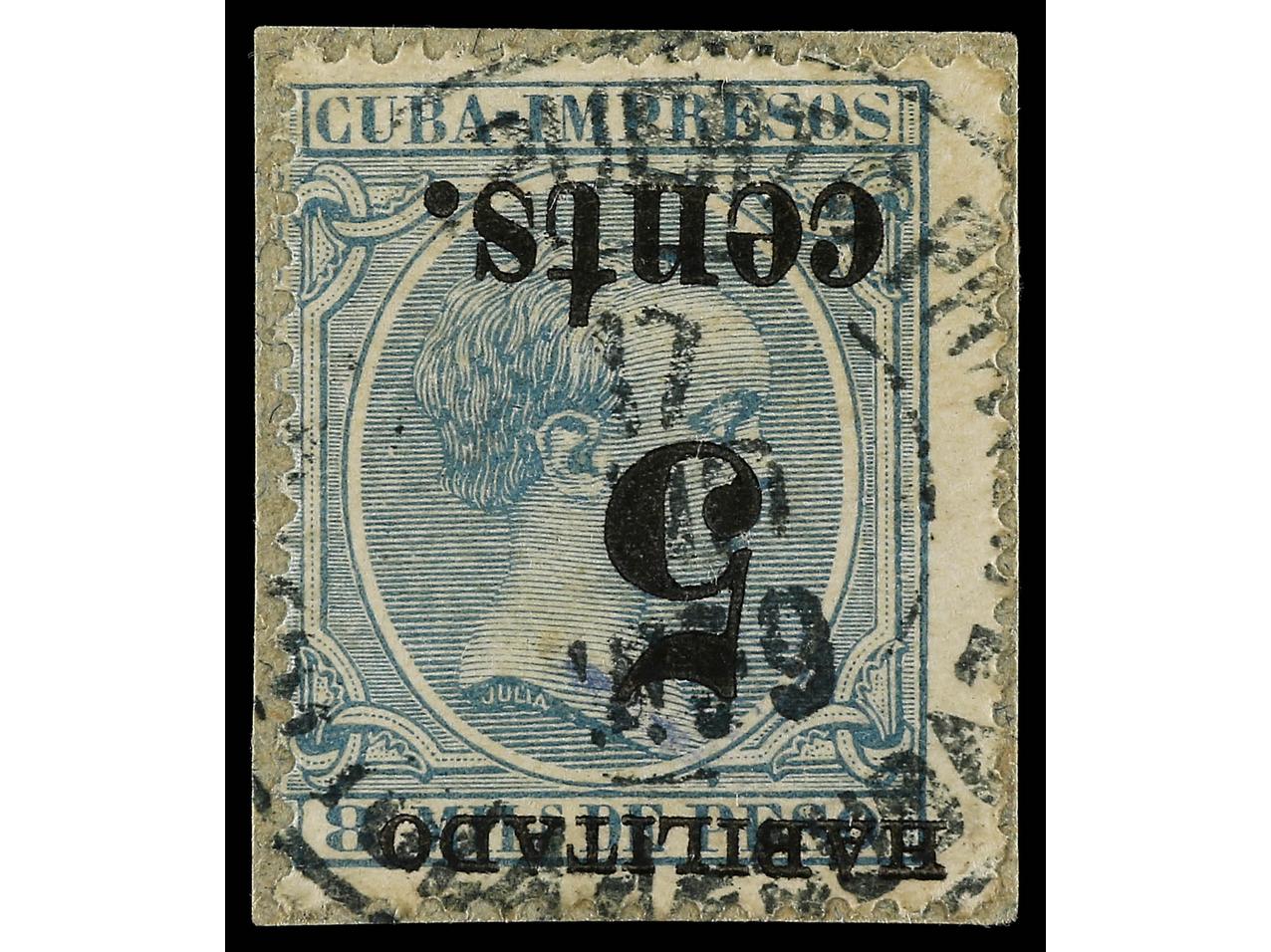 Lot 465 - Cuba Puerto Príncipe Issues -  Soler Y Llach Stamps and Postal History of Spain, featuring China, Colombia – Prephilatelic Spanish period –, British Colonies, Japan, Portugal and Switzerland