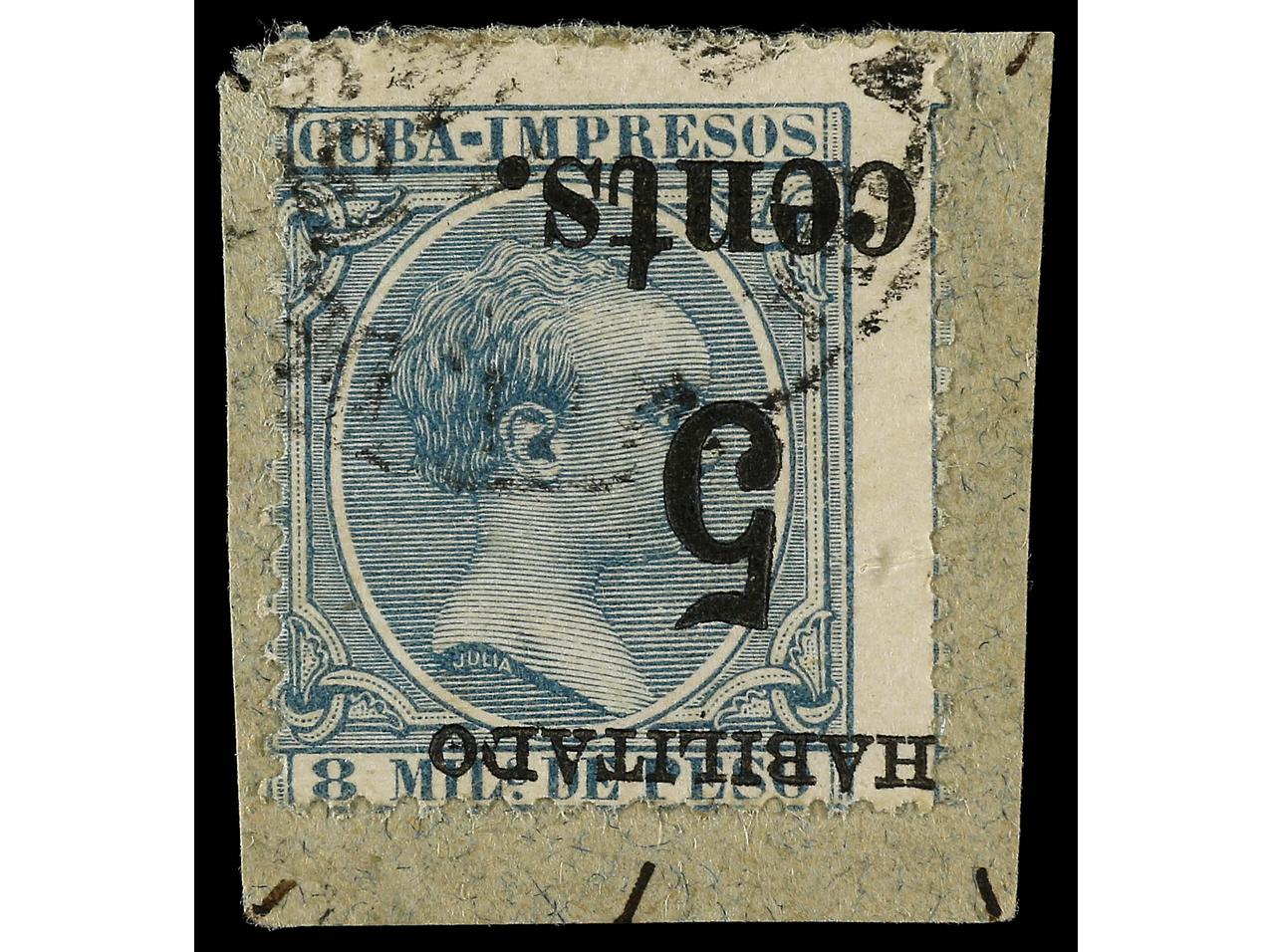 Lot 467 - Cuba Puerto Príncipe Issues -  Soler Y Llach Stamps and Postal History of Spain, featuring China, Colombia – Prephilatelic Spanish period –, British Colonies, Japan, Portugal and Switzerland