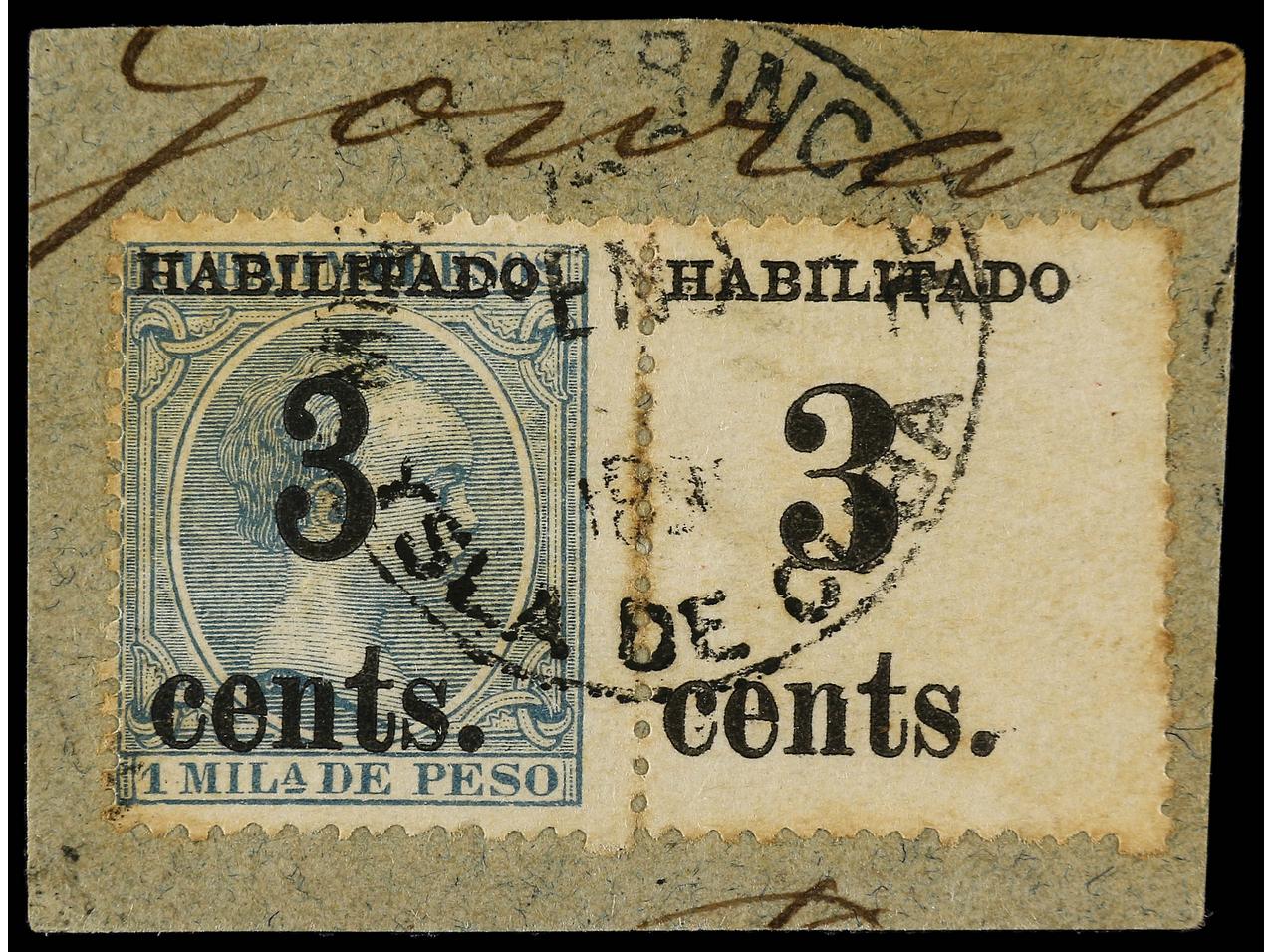 Lot 460 - Cuba Puerto Príncipe Issues -  Soler Y Llach Stamps and Postal History of Spain, featuring China, Colombia – Prephilatelic Spanish period –, British Colonies, Japan, Portugal and Switzerland