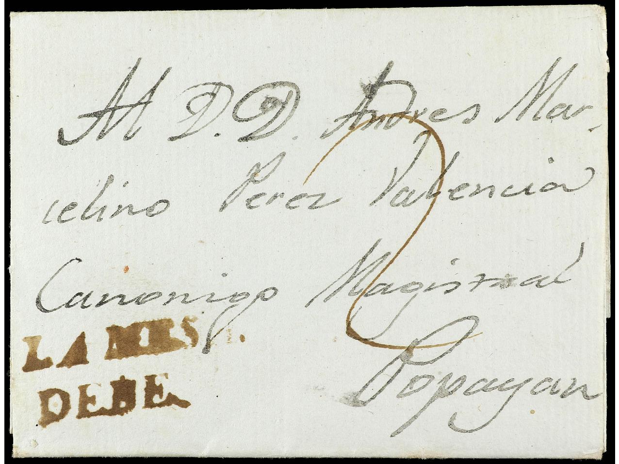Lot 255 - Colombia Colombia - Soler Y Llach Stamps and Postal History of Spain, featuring China, Colombia – Prephilatelic Spanish period –, British Colonies, Japan, Portugal and Switzerland Lot 255 - Colombia Colombia - Soler Y Llach Stamps and Postal History of Spain, featuring China, Colombia – Prephilatelic Spanish period –, British Colonies, Japan, Portugal and Switzerland