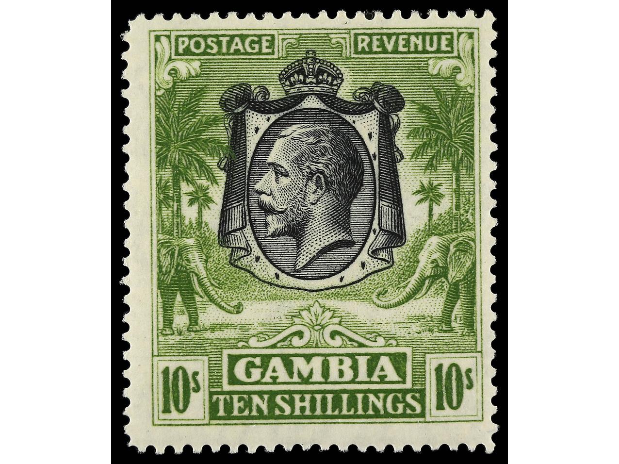 Lot 977 - british colonies gambia - Soler Y Llach Stamps and Postal History of Spain, featuring China, Colombia – Prephilatelic Spanish period –, British Colonies, Japan, Portugal and Switzerland Lot 977 - british colonies gambia - Soler Y Llach Stamps and Postal History of Spain, featuring China, Colombia – Prephilatelic Spanish period –, British Colonies, Japan, Portugal and Switzerland